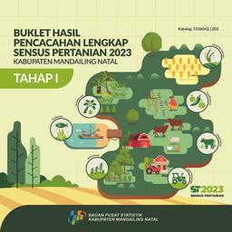 Buklet Hasil Pencacahan Lengkap Sensus Pertanian 2023 - Tahap I Kabupaten Mandailing Natal
